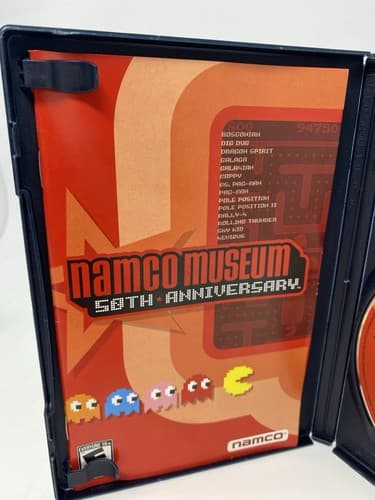 Namco Museum 50th Anniversary (PlayStation 2, 2005) PS2 Complete CIB — photo 9