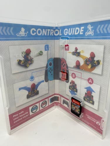 Mario Cart 8 Deluxe Nintendo Switch Game Cartridge with Case Complete Tested — photo 7