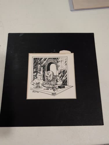 Liz Danforth Artwork 1985 RPG Illustration Original — photo 3