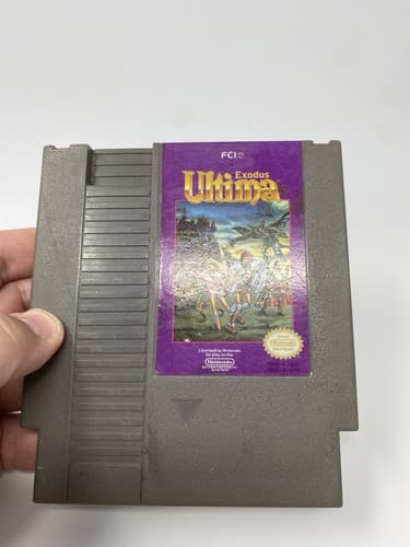 Ultima: Exodus (Nintendo NES) Authentic Cart Only Tested Working — photo 4