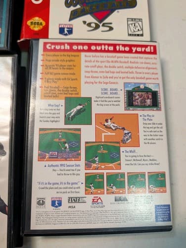 Lot of 5 Sega Genesis Baseball Games CIB - Triple Play, MLBPA, World Series — photo 7