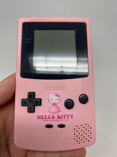 Excellent GAMEBOY Color Hello Kitty Pink Handheld Console Tested Working — photo 3