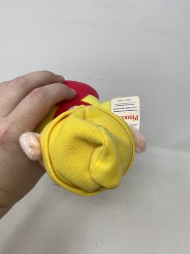 Vtg Pinocchio Walt Disney's Productions Classic Plush Stuffed Doll Toy 8" NOS — photo 8