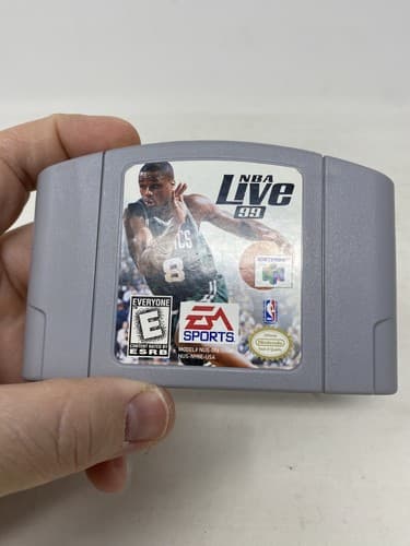 NBA LIVE 99 NINTENDO 64 N64 Game Tested + Working & Authentic! — photo 3