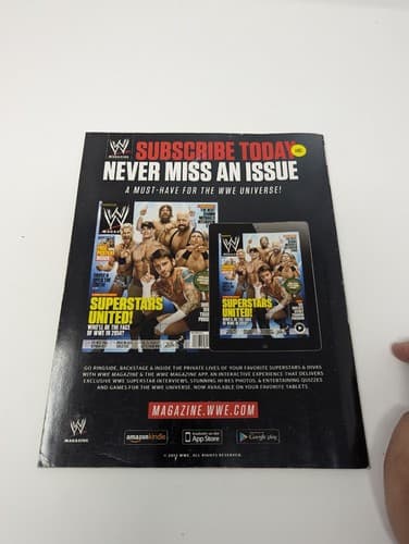 WWE MAGAZINE - JANUARY 2014 JOHN CENA COVER DOLPH ZIGGLER WRESTLEMANIA — photo 2