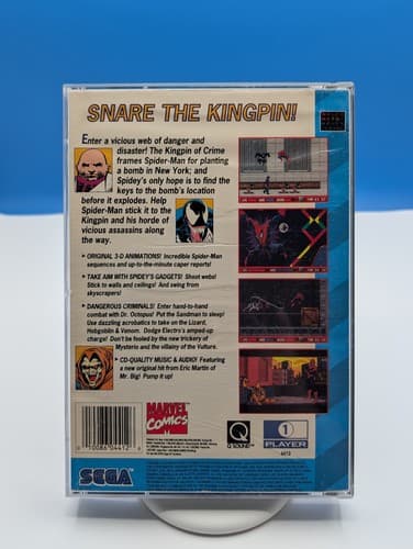 Sega - The Amazing Spider-Man vs. The Kingpin - CIB Complete Tested — photo 2