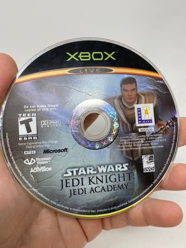 Star Wars: Jedi Knight - Jedi Academy (Xbox) Disc Only Tested — photo 2