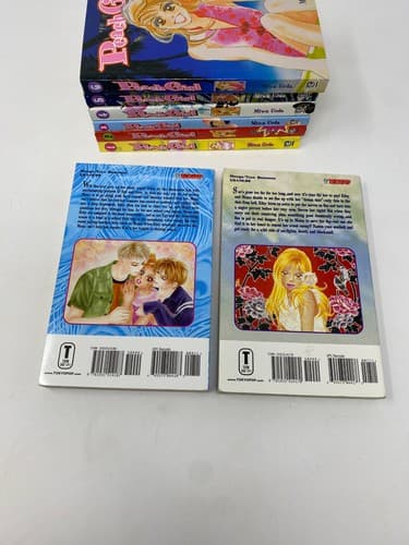 Peach Girl Manga Complete Set Volumes 1-8 Tokyopop English Htf Oop Miwa Ueda — photo 8