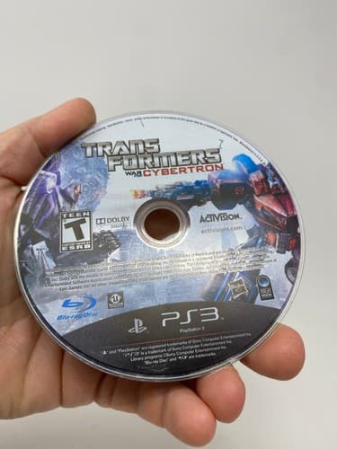 Transformers: War for Cybertron - PlayStation 3 Disc Only - Untested As Is — photo 2