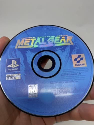 Metal Gear Solid Sony PlayStation 1999 Disc Only Tested and Working PS1 — photo 4