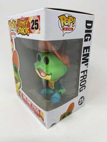 Funko Pop! 2018 Ad Icons Kellogg's Honey Smacks 25 Dig em' Frog Vinyl Figure — photo 2