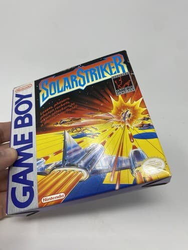 Solar Striker Nintendo GameBoy CIB Complete Game Inserts Manual Box Authentic — photo 5