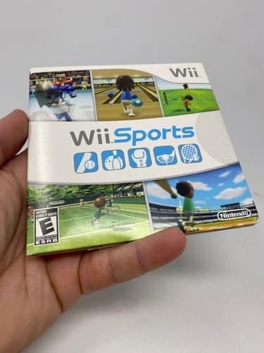 Nintendo Wii Sports Nintendo Wii Game Disc w/ Cardboard Sleeve FACTORY SEALED — photo 4
