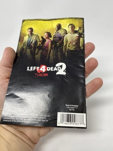 left 4 dead 2 xbox 360 Manual Only No Game Or Case — photo 6