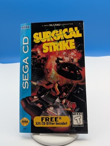 Surgical Strike Sega CD Complete Tested Working — photo 5