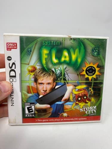 System Flaw (Nintendo DSi, 2009) (Complete, CIB) Handheld NDS Tested