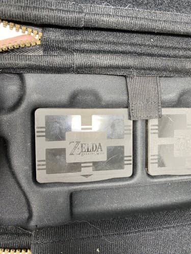Nintendo Switch Legend of Zelda Breath of the Wild Brown Leather Carrying Case — photo 9