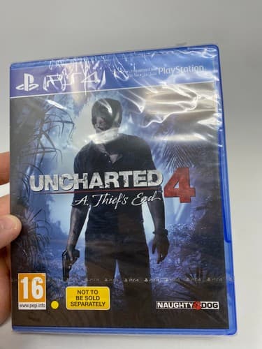 Uncharted 4 A Thief’s End PS4 New Factory Sealed PEGI Region — photo 3