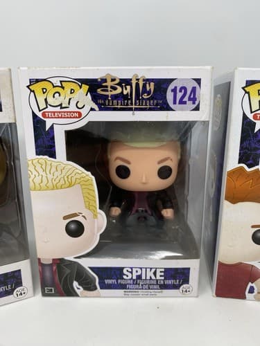 Funko Pop! Buffy the Vampire Slayer Spike #124 Buffy #121 Oz #127 Original New — photo 3