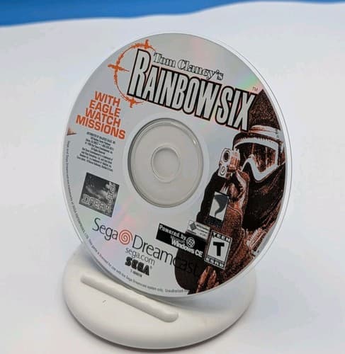 Tom Clancys Rainbow Six Sega Dreamcast CIB Complete Tested Strategy Shooter Game — photo 7