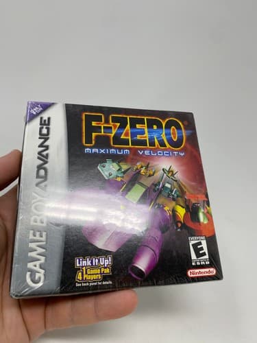 F-Zero: Maximum Velocity Nintendo Game Boy Advance GBA Brand New Factory Sealed — photo 3