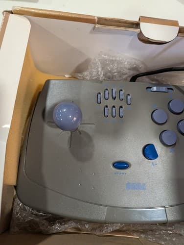 Sega Saturn VIRTUA STICK Fighting Controller HSS-0104 Boxed Tested — photo 6