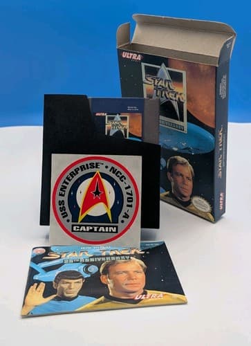Star Trek 25th Anniversary (Nintendo NES) Complete In Box CIB Tested — photo 3