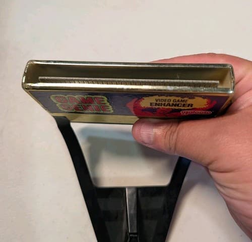 Galoob Gold Game Genie Nintendo NES Game Cartridge Adapter Enhancer Tested/Works — photo 5