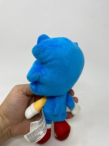 Classic Sonic the Hedgehog Plush Big Head Sitting Stuffed Toy Blue Sega — photo 5