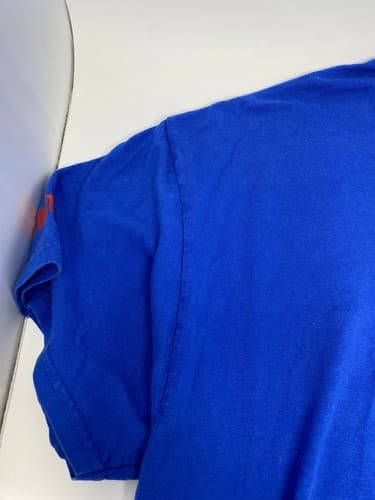 DC Comics Batgirl Wonder Woman Supergirl Pixel Art Blue Graphic T-Shirt XL — photo 9