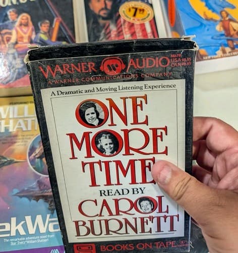Lot of 6 Audio Cassette Books - Shatner, Burnett, McCaffrey & More — photo 2
