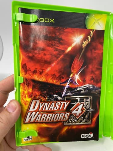 Dynasty Warriors 4 (Original Xbox) Disc & Manual No artwork — photo 2