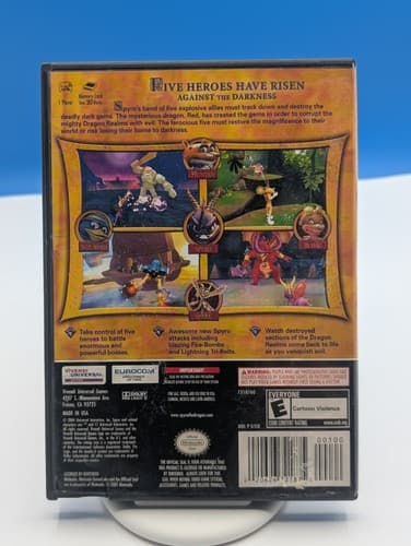 Spyro A Heros Tail Nintendo GameCube GC Authentic CIB Complete Game — photo 2