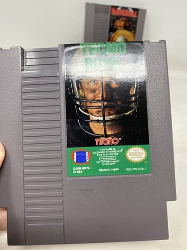 Tecmo Bowl Football and Baseball (Nintendo Entertainment System Cartridge Only — photo 4