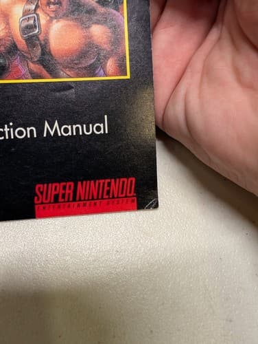 FINAL FIGHT 3 Instruction Manual BOOKLET Super Nintendo SNES Capcom Authentic — photo 3
