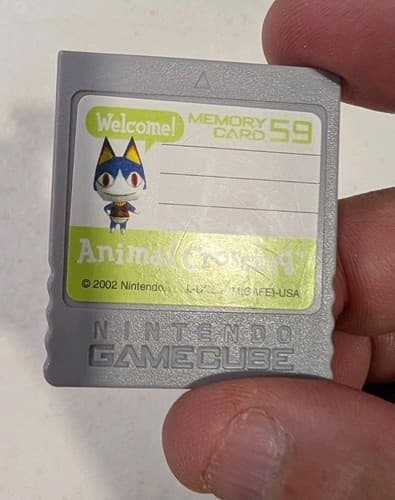 Nintendo Animal Crossing Memory Card for GameCube NTSC-U/C (US/Canada) 2002 — photo 2