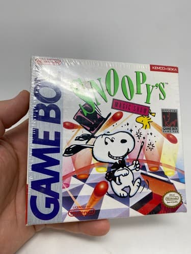 Snoopy's Magic Show Nintendo Game Boy Brand New Sealed — photo 2