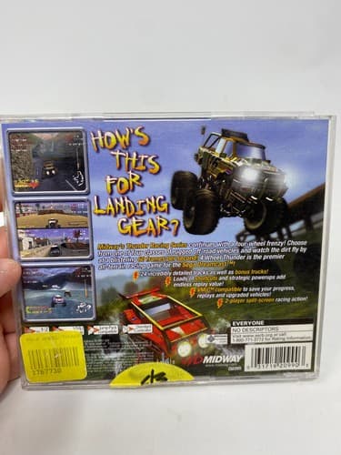 4 Wheel Thunder (Sega Dreamcast, 2000) CIB Complete Authentic Tested — photo 6