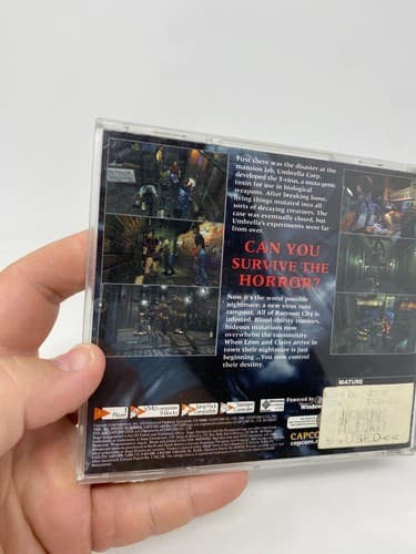 Resident Evil 2 for Sega Dreamcast Back ART ONLY. No game or Manual. — photo 5