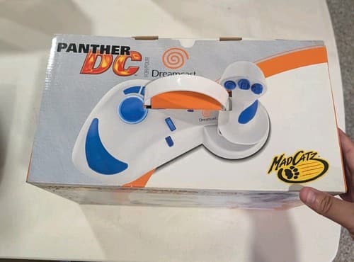 Sega Dreamcast Madcatz Panther DC Flight Stick Trackball Controller CIB — photo 9