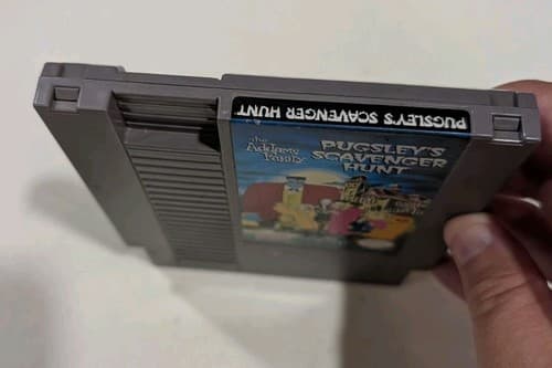 The Addams Family Pugsley's Scavenger Hunt Nintendo NES Video Game Pak Cartridge — photo 2