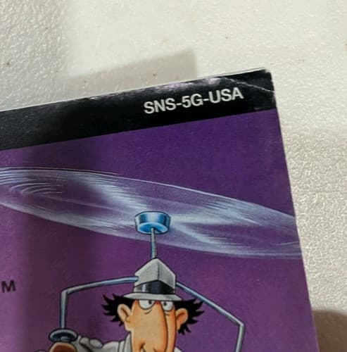 Inspector Gadget SNES Super Nintendo Instruction Manual Only — photo 5
