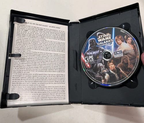 Star Wars Galaxies PC – Starter Kit, 6 Discs,.Good Shape, No Manual/Serial — photo 5