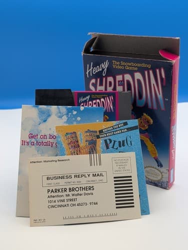 Heavy Shreddin' NES Nintendo Game, Box And Inserts, Tested - No Manual — photo 3