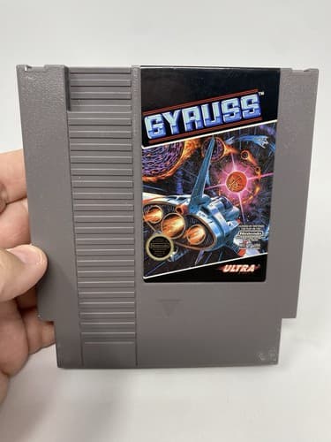 NES Gyruss (Nintendo Entertainment System, 1989) Cleaned & Tested