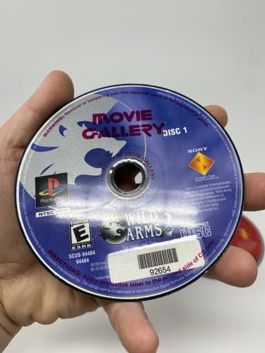 Wild Arms 2: Second Ignition (Sony PlayStation 1, 2000) DISCS ONLY! FREE SHIP — photo 4