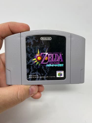 The Legend of Zelda Majora's Mask Nintendo 64 N64 Japan Import Cartridge Only