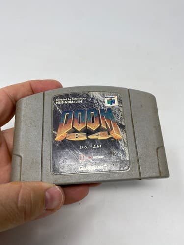 DOOM 64 Nintendo N64 Japanese Import Cartridge Only NTSC-J NUS-NDMJ-JPN — photo 4