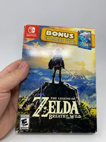 Legend of Zelda Breath of the Wild Starter Pack Explorers Guide Switch BRAND NEW — photo 2
