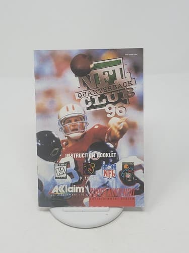 NFL Quarterback Club 96 SNES Super Nintendo Authentic in Original Box — photo 8